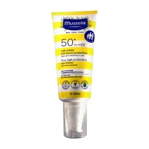 Mustela Yüksek Koruma Faktörlü Güneş Losyonu Tüm Aile İçin SPF50+ 200 ml ürün görseli