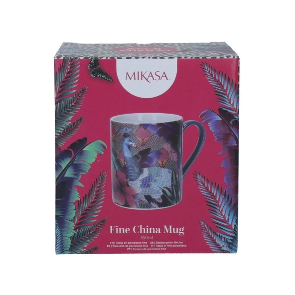 Mikasa Sarah Arnett Porselen 300 ml Kupa Tavus Kuşu - Resim 3