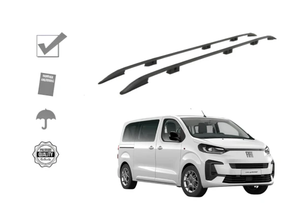 ULYSSE KISA ŞASE TAVAN ÇITASI SİYAH 2022 2023 2024 2025 2026 2027 ürün görseli