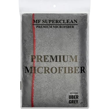 SuperClean - UBER GREY - Oto Kurulama Havlusu - 60X90 cm ürün görseli