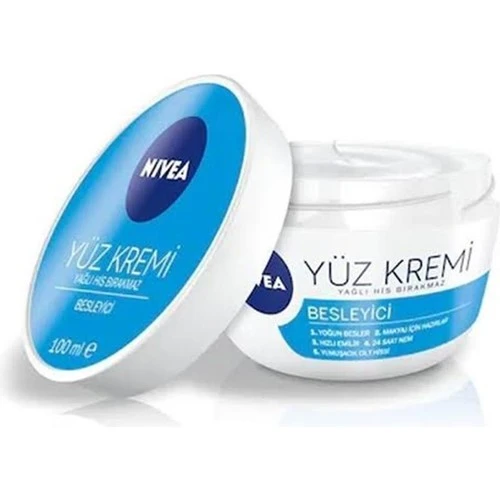 Nivea Yüz Kremi Besleyici Yağlı His Bırakmaz 100 ml ürün görseli