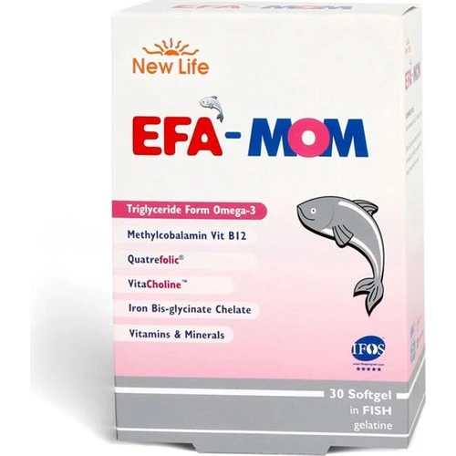 New Life EFA Mom 30 Kapsül ürün görseli