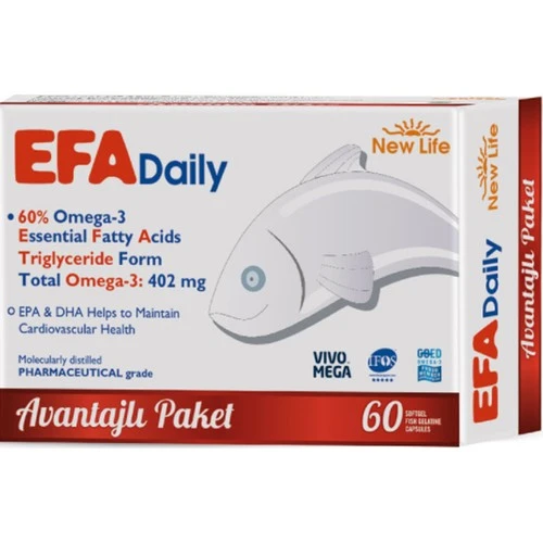 New Life EFA Daily 60 Kapsül ürün görseli 1