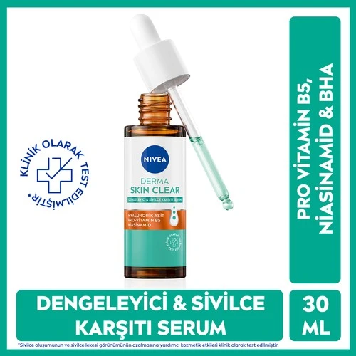 Nivea Derma Skin Clear Sivilce Karşıtı Serum 30 ml ürün görseli