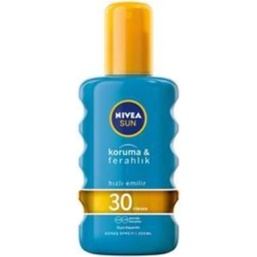Nivea Sun Koruma  Ferahlık Serinleten Transparan Güneş Spreyi SPF30 200 ml ürün görseli