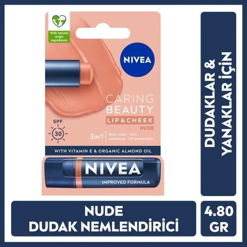 Nivea Lip Cheek Caring Nude ürün görseli