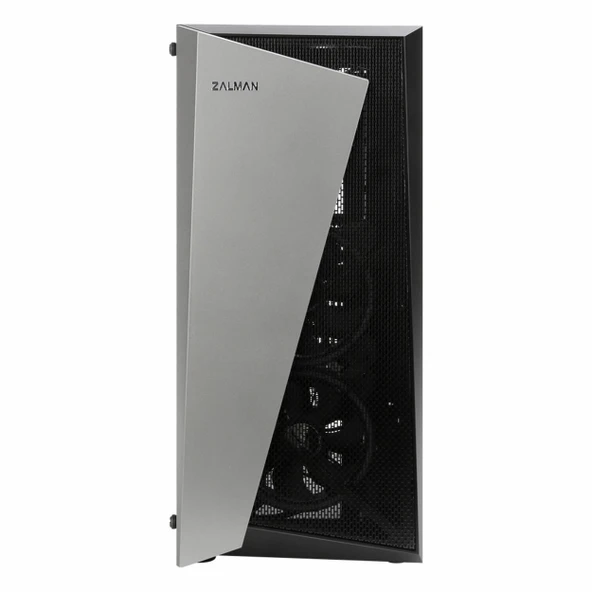 Zalman S4 Plus 600W USB 3.2 RGB ATX Mid Tower Siyah Kasa - Resim 2