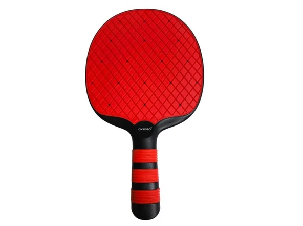 Avessa Rak-1400 Rubber PP Masa Tenis Raketi Kırmızı - 1