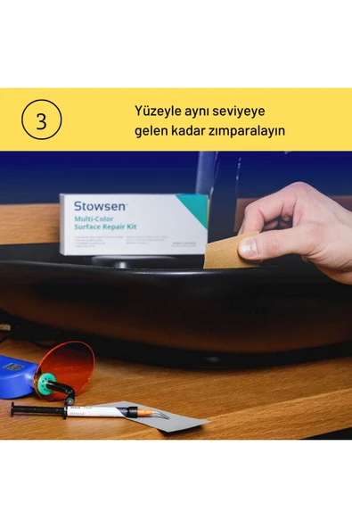 Stowsen Çok Renkli Yüzey Tamir Kiti - Resim 4