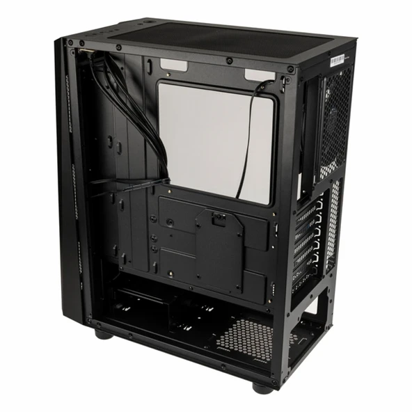 Zalman S4 Plus 600W USB 3.2 RGB ATX Mid Tower Siyah Kasa - Resim 6