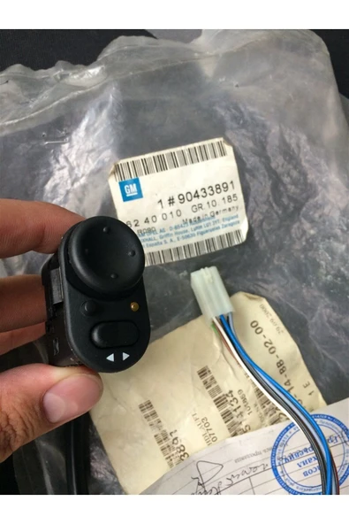 Opel Corsa B Komple Dış Dikiz Ayna Ayar Düğmesi Orijinal Gm (gu) ürün görseli