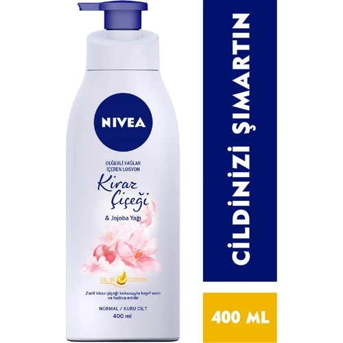 Nivea Body Losyon Kiraz  Jojoba Yağı 400 ml ürün görseli