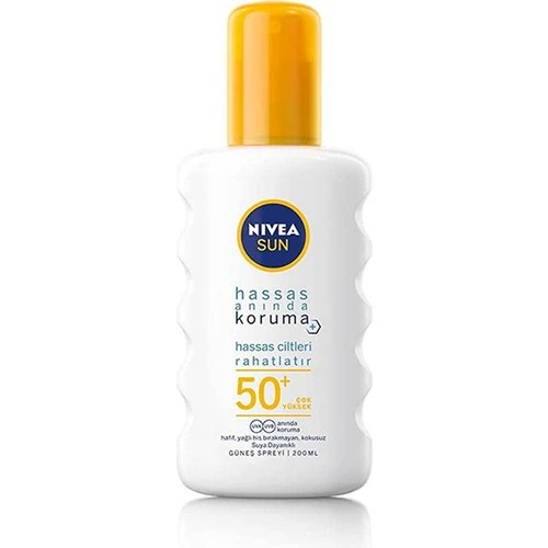 Nivea Sun Hassas Koruma Güneş Spreyi Kokusuz 200 ml ürün görseli