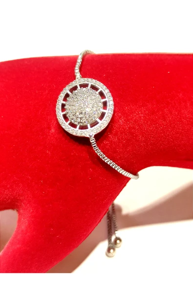 Monalisa Home Gümüş Renk Lüks Figürlü Gösterişli Ayarlanabilir Bileklik ürün görseli 1