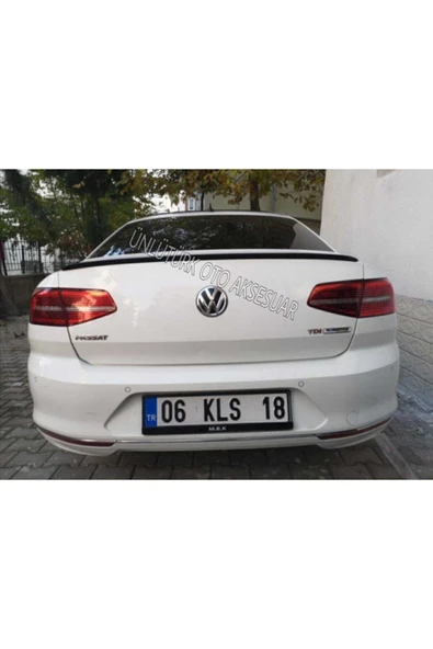 Vw Passat B8 Spoiler Bagaj Üstü Spoiler - Spoyler Piano Black - 12