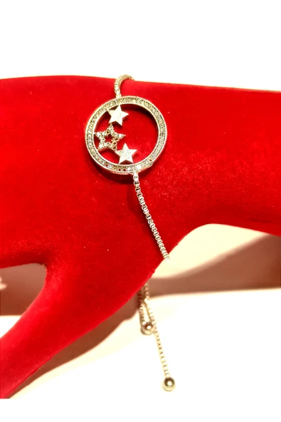 Monalisa Home Gümüş Renk Lüks Figürlü Gösterişli Ayarlanabilir Bileklik ürün görseli 1