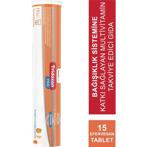 İmuneks Tridoxon Pro 15 Efervesan Tablet ürün görseli