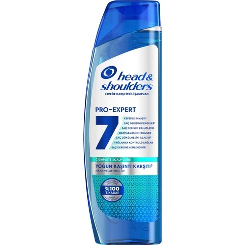 Head  Shoulders Pro-Expert 7 Nane ve Mentol İle Yoğun Kaşıntı Karşıtı Şampuan 300 ml - Resim 2