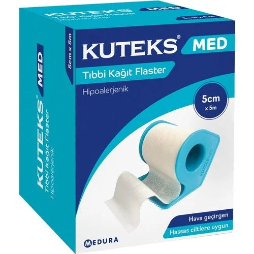 Kuteks Med Kağıt Flaster 5 cm x 5 m ürün görseli