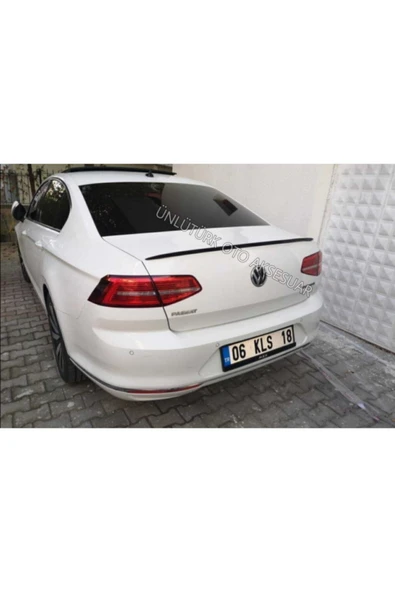 Vw Passat B8 Spoiler Bagaj Üstü Spoiler - Spoyler Piano Black - 6