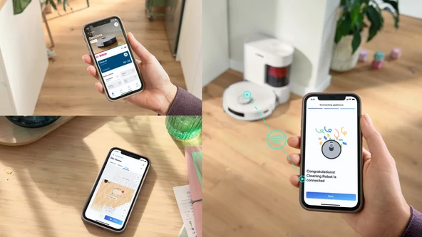 Bosch BCRD2W Spotless Advanced Çöp İstasyonlu Akıllı Robot Süpürge - 8