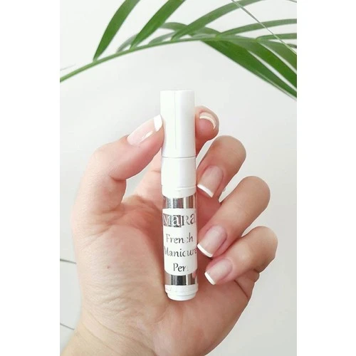 Mara French Manikür Kalemi Beyaz - Resim 2