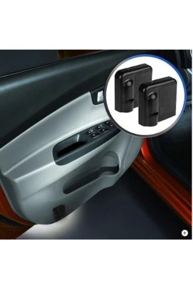 Audi Pilli Yapıştırmalı Kapı Altı Led Hayalet Logo 2 Adet - 2