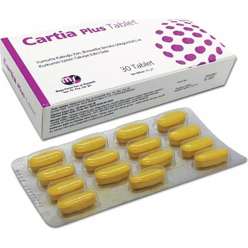 Cartia Plus 30 Tablet ürün görseli 1
