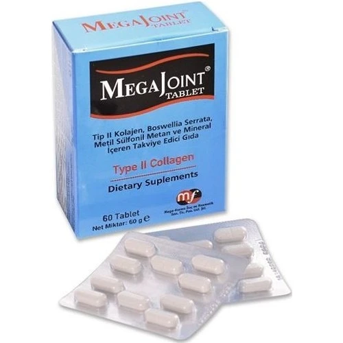 Mega Joint Tip II Kolajen 60 Tablet ürün görseli
