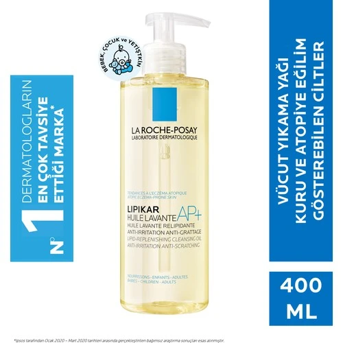 La Roche Posay Lipikar Ap+ Cleansing Oil 400 Ml ürün görseli