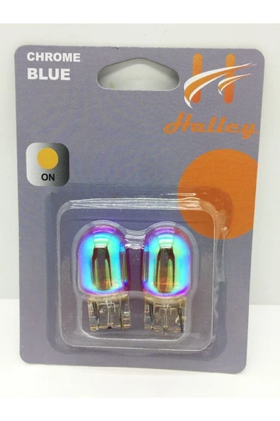Halley 12v T20 Çift Duy Ampul Dipsiz T20 21w Diadem (2 Ad) Italy - 1