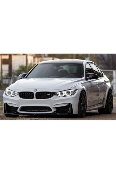 F30 M3 Yarasa Ayna Kapağı Parlak Siyah 2012-2018 - 3
