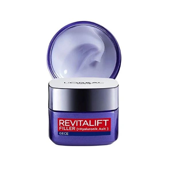 Loreal Paris Revitalift Filler Nemlendirici Gece Kremi 50 ml