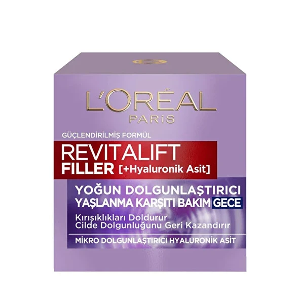Loreal Paris Revitalift Filler Nemlendirici Gece Kremi 50 ml - 3