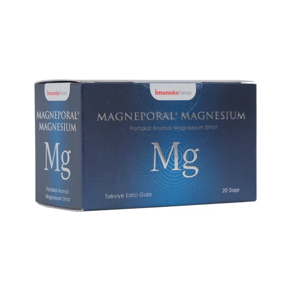 İmuneks Farma Magneporal Magnesium 20 Saşe ürün görseli 1