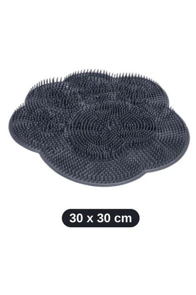 Teddy Sırt ve Ayak Masaj Duş Matı, Banyo Küvet Vantuz Kaymaz Tabanlı Ovma Yıkama Temizleme Matı - Resim 2