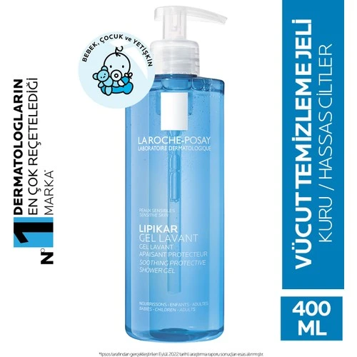 La Roche Posay Lipikar Gel Lavant - Jel Temizleyici 400 ml ürün görseli