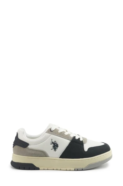 U.S. Polo Assn. BENTE 5PR 102020890 Erkek Sneaker Ayakkabı Beyaz Laci 40-45