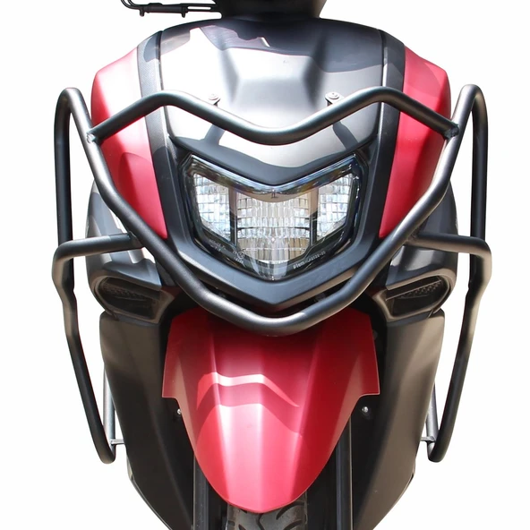 GP Kompozit Yamaha RayZR 2024 Uyumlu Motor Koruma Demiri Siyah