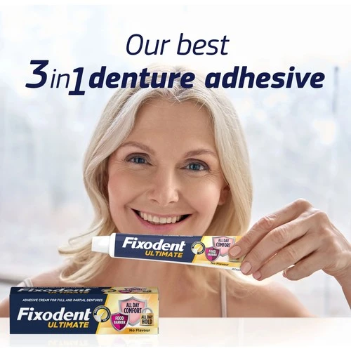 Fixodent Ultimate Ferah Tat 40 gr - Resim 3