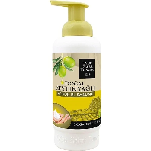Eyüp Sabri Tuncer Doğal Zeytinyağlı Köpük Sabun 500 ml ürün görseli