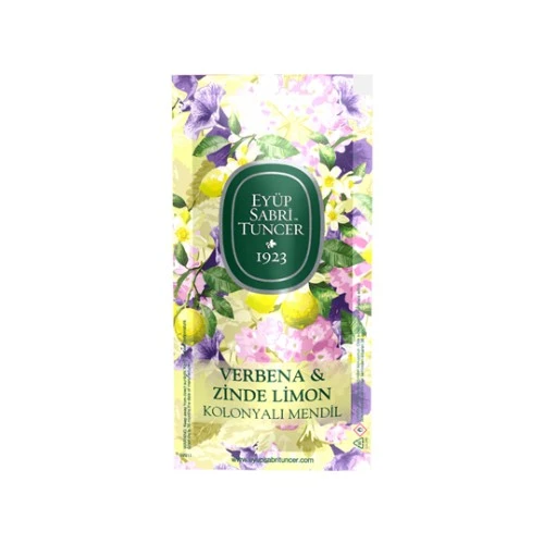 Eyüp Sabri Tuncer Verbena Zinde Kolonyalı Mendil 150li ürün görseli