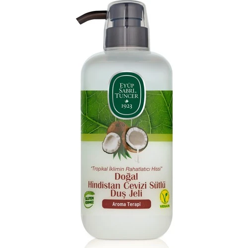 Eyüp Sabri Tuncer Duş Jeli Hindistan Cevizi Sütü 600 ml ürün görseli