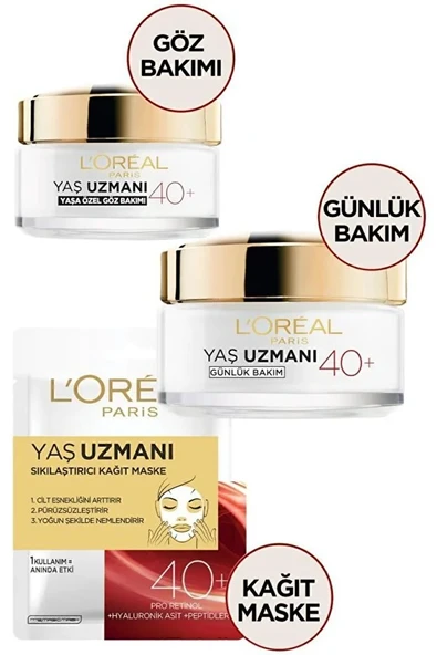 Loreal Paris Yaş Uzmanı 40 Kırışıklık Karşıtı Sıkılaştırıcı Göz Kremi 15 ml - 5