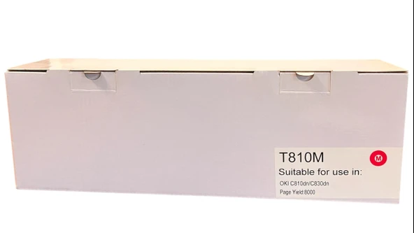 Oki C-810  C-830 Kırmızı Muadil Toner