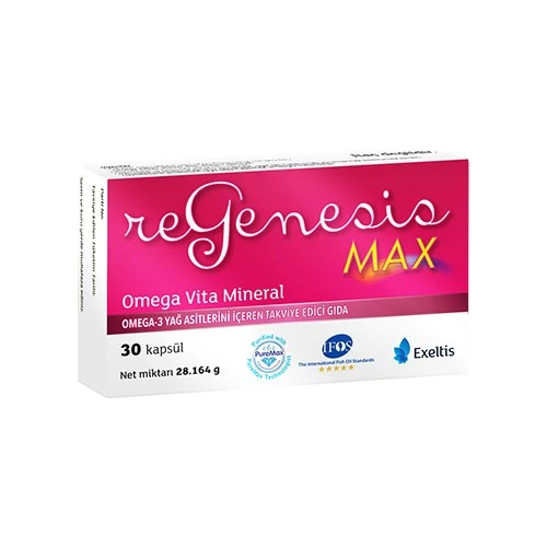 Regenesis MAX 30 Kapsül ürün görseli
