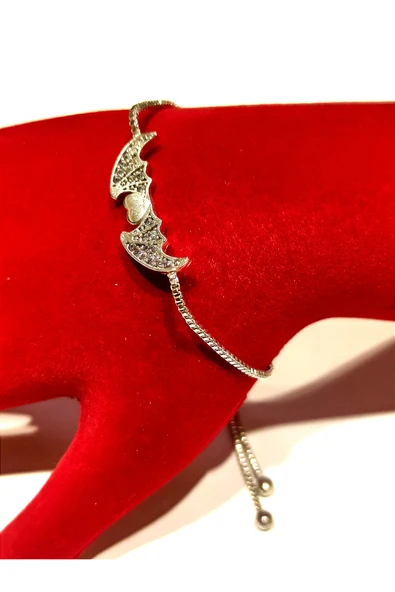 Monalisa Home Gümüş Renk Lüks Figürlü Gösterişli Ayarlanabilir Bileklik ürün görseli 1