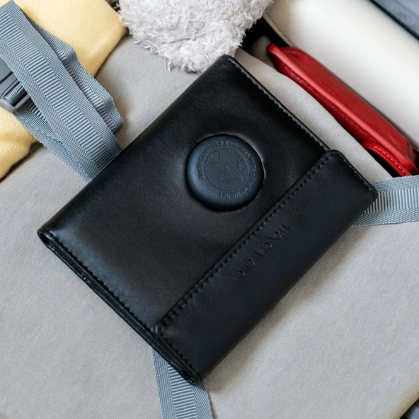 MiBook MiTag Akıllı Pasaport Cüzdanı | Bluetooth Takip Cihazlı Seyahat Cüzdanı (iOS ve Android Uyumlu) - 5