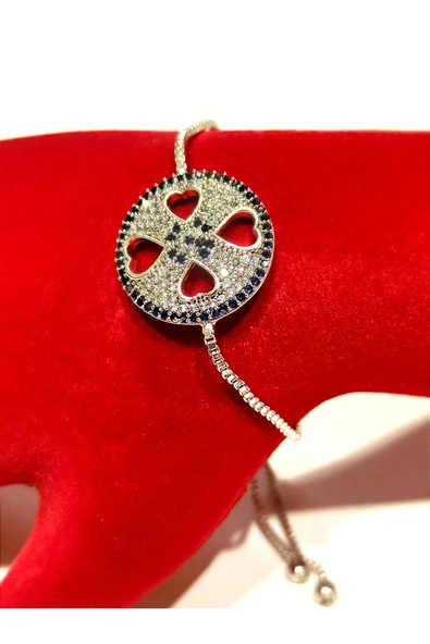 Monalisa Home Gümüş Renk Lüks Figürlü Gösterişli Ayarlanabilir Bileklik ürün görseli 1