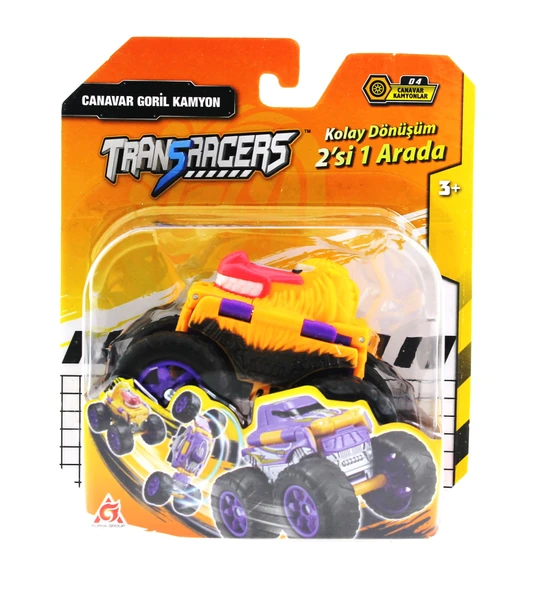 Transracers Dönüşen Araçlar Canavar Goril / Kamyon - 1